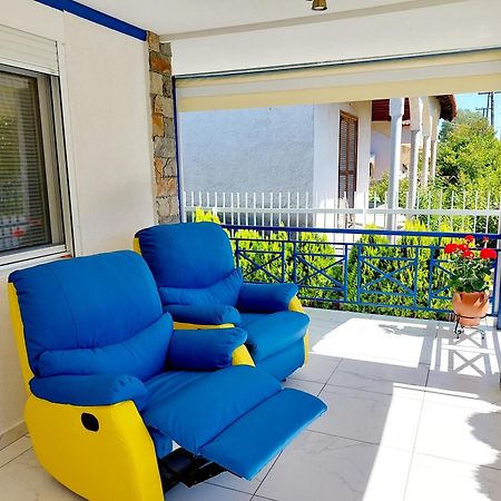 Villa Blue House Nea Kallikrateia Exterior foto